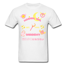 Load image into Gallery viewer, Magical Girl Academy Unisex Tee - white
