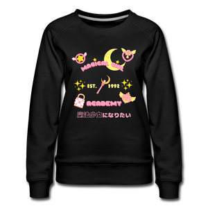 Magical Girls Academy Sweatshirt - black